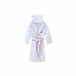 Cartoon hooded children's bathrobe