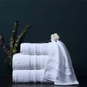 White cotton with pearl dobby,16s/1